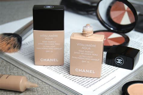 chanel makeup aqualumiere|chanel vitalumière aqua foundation.